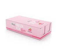 GymBeam Protein GlowBar - Barretta Fitness con Peptidi di Collagene, Vitamina B7, Selenio e Zinco per Muscoli, Ossa e Sistema Immunitario, Gustosa e Perfetta per Ogni Momento, Fragola