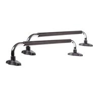GymBeam PUSH Parallettes, Strumento Pratico per Allenamenti Casalinghi di Forza a Corpo Libero, Struttura Solida, 65cm di Lunghezza per Stabilità, Impugnatura Antiscivolo