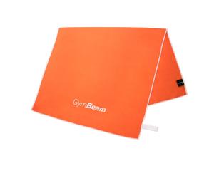 GymBeam Quick drying sports towel Orange/White