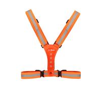 GymBeam Reflective Running Vest Orange