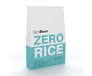 GymBeam Riso BIO Zero 385g, Riso Gustoso e Ipocalorico con un Contenuto Quasi Nullo di Carboidrati, Zuccheri e Grassi, Adatto per Vegani e Senza Glutine, a Base di Farina di Konjac Biologica
