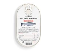 GymBeam Salmone in Salamoia Norvegese - Ricco di Proteine e Grassi Sani Omega 3 - Senza Additivi, Ideale per Dieta Sana e Sportivi - Perfetto per Paste, Insalate e Piatti Equilibrati (12x170g)