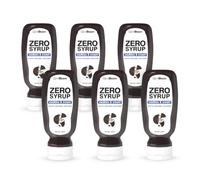 GymBeam Sciroppo ZERO 320 ml, Dolcificante Liquido con Zero Calorie, Sapore Delizioso, Consistenza Cremosa, Ottimo per Pancake, Crêpe, Waffle, Porridge (320 ml (6er pack), Cookies & Cream)