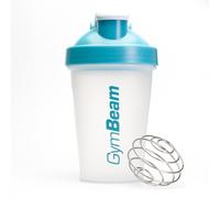 GymBeam Shaker Blend Bottle transparent-blue 400 ml