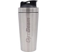 GymBeam Shaker Steel, Agitatore in Metallo, Shaker per Bevande Proteiche in Acciaio Inox, Leggero e Resistente da 750 ml, Non Trattiene Odori Sgradevoli, Ideale per Miscelare Integratori Alimentari
