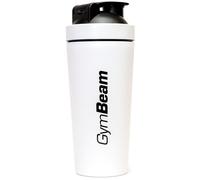 GymBeam Shaker Steel shaker per lo sport colore White 739 ml