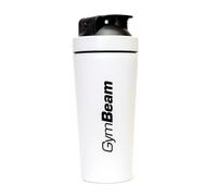 GymBeam Shaker Steel shaker per lo sport colore White 739 ml
