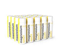 GymBeam Shot di Magnesio integratore liquido con vitamina B6, Limone -