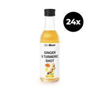 GymBeam Shot di Zenzero e Curcuma bevanda concentrata 57% succo di zen