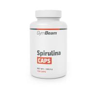 GymBeam Spirulina CAPS - Integratore Vegano con Spirulina Capsule, 2.100 mg per Dose, Supporto Energia e Vitalità, Senza Glutine, Lattosio o OGM, Ideale per Stile di Vita Sano, 120 cps