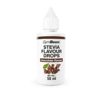 GymBeam Stevia Flavour Drops 50 ml Cioccolato