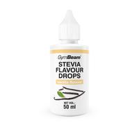 GymBeam Stevia Flavour Drops 50 ml Vaniglia