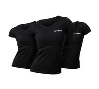 GymBeam T-Shirt Basic 3Pack donna nero con girocollo 1 St