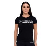 GymBeam Women‘s Pure Ambition T-shirt Black XS