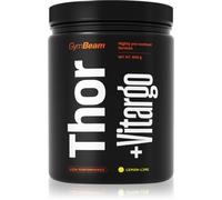 GymBeam Thor Fuel + Vitargo per migliorare le prestazioni sportive con caffeina aroma Lemon & Lime 600 g
