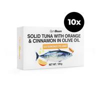 GymBeam Tuna in Olive Oil with Orange & Cinnamon 10 x 120 g