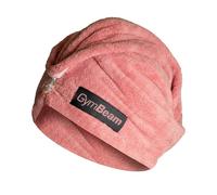 GymBeam Turbante Asciugacapelli in Microfibra Pink