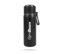 GymBeam Vaccum Flask Steel Black 500 ml