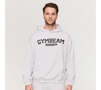 GymBeam Varsity Hoodie Grey S