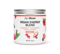 GymBeam Vegan Energy Blend 217,5 g Fragola