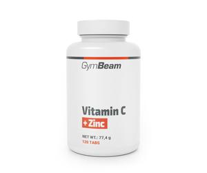 GymBeam Vitamin C + Zinc 120 cpr