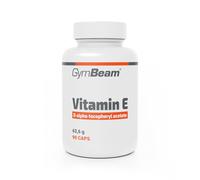 GymBeam Vitamin E (D-alpha-tocopheryl acetate) 90 cps