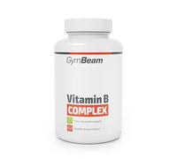 GymBeam Vitamina B Complex - Integratore con 8 Vitamine B Essenziali per il Sistema Nervoso, Cuore e Psiche - Vitamina B Complex per Vista, Pelle e Capelli Sani - 1 Compressa al Giorno, 120 cpr