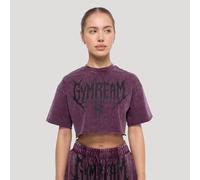 GymBeam Women‘s Abyss Cropped T-shirt Raisin L