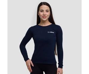 GymBeam Women‘s Basic Long Sleeve T-Shirt Navy L