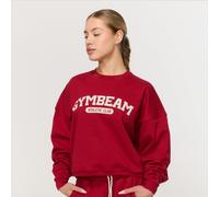 GymBeam Women‘s Varsity Sweatshirt Red M
