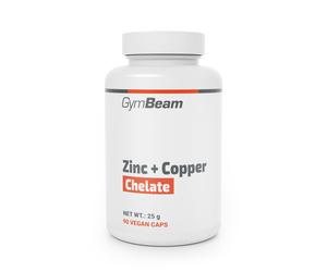 GymBeam Zinc + Copper chelate 90 cps