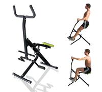 GYMFORM AB BOOSTER Plus, Con computer, Attrezzo Addominali, Macchinario Fitness di Allenamento per Braccia/Addominali/Gambe/Schiena/Glutei, Esercizio Cardio a Casa