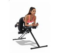 Attrezzo Fitness GYMFORM AB GENERATOR, Allenamento per Addominali + Cardio, 5 Livelli di Esercizio, Combina Plank e Sit-up, Pieghevole e con computer LCD