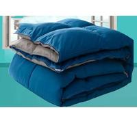 GYMIGE Piumino Invernale in Piuma D'Oca/Anatra Bianca, con Fodera in Cotone, Spesso, per Letto Singolo, Matrimoniale, Matrimoniale, King Size