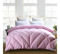 GYMIGE Piumino Invernale in Piuma D'Oca/Anatra Bianca, con Fodera in Cotone, Spesso, per Letto Singolo, Matrimoniale, Matrimoniale, King Size