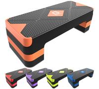 gYMMAGE Step per esercizi aerobici Stepper aerobico regolabile per esercizi