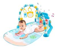 Gymnases Et Tapis De Jeu Pour Tout-Petits - Salle Sportive | Jeu Sur Le Ventre Et Exploration Sensorielle Précoce Pour Nouveau-Né e 3 À 6 Mois, Tapis e Fitness Multifonctionnel Éveil Motricit