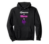 Gymnastics and Slime is Life - Camicia a maniche lunghe Felpa con Cappuccio