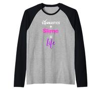 Gymnastics and Slime is Life - Camicia a maniche lunghe Maglia con Maniche Raglan