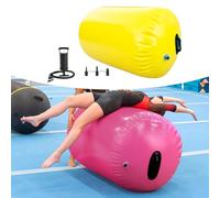 Gymnastics Barrel Allenamento Gonfiabile Tappetino Rullo PVC Durevole Pompa