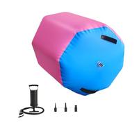 Gymnastics Barrel - Inflatable Air Cushion Training Barrel Rollers, Non Slip Soft, Airs Barrels, Airs Roller Rolling Mat, Barrels-Type Backward Bending Training, Backflip Air Cushion Track, Gymnastics
