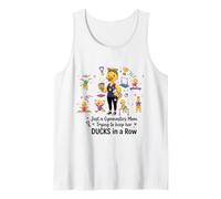 Gymnastics Mom Funny Ducks Gymnastics Mama Canotta