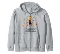 Gymnastics Mom Funny Ducks Gymnastics Mama Felpa con Cappuccio