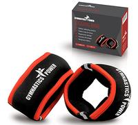 GYMNASTICS POWER Set di 2 pesi da polso e caviglia portatili, 1 kg, per braccio, bracciale, per camminare, jogging, viaggi, yoga, palestra, allenamento a casa, allenamento con i pesi