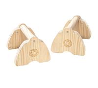 Gymnastics Style Parallel Training Bar with Statable Wooden Handles for Stre