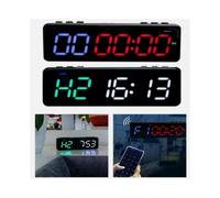 Gymnext Flex Timer - Home Edition - Bluetooth App-controlled Led Interval Timer,50% Offer