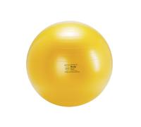 GYMNIC Body Ball Palla gialla Ø 75 cm per Fisioterapia e allenamento ad alta elasticità e sicurezza, resistente fino a 120 kg, ideale per equilibrio, motricità e riabilitazione