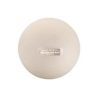 GYMNIC Myofascial Ball Palla gonfiabile Ø 15 cm bianco perla per massaggio e rilascio miofasciale, ideale per auto-massaggio, recupero muscolare e allenamento mirato, con densità regolabile