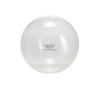 GYMNIC Opti Ball Palla gonfiabile trasparente max Ø 75 cm per fisioterapia e riabilitazione, ideale per esercizi posturali, Pilates e attività motorie con controllo visivo