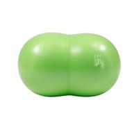 GYMNIC Physio Roll Plus Palla doppia Ø 55 cm/L 90 cm verde lime per fisioterapia antiscoppio con sistema BRQ, ideale per esercizi di equilibrio, coordinazione e riabilitazione motoria